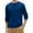 Dark Blue #28, variant on Dresfit Men's Thermal Shirts Solid Color Big and Tall Tshirts Fall Button Long Sleeve Crew Neck Athletic Shirt 2025 Oversized Cotton Slim Fit Fashion Dark Blue 4XL