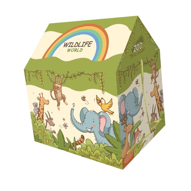 Tienda de Juegos Plegable Baoblaze Verde 93 cm x 70 cm x 103 cm