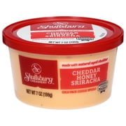 Shullsburg Creamery Honey Sriracha Spreadable Cheese Spread, 7 oz, Tub, Refrigerated