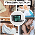 thumbnail image 3 of WYZworks Hot Towel Warmer & UV Sterilizer Cabinet 7.5L Professional Towel Heater for Spa, Salon and Barbers, 3 of 8