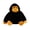 Black, variant on Lifelike Gorilla Plush Toy Handmade Doll Cute Orangutan Stuffed Animal Pillow Home Decor Birthday Gift