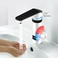 ZHNGRJE 3000W Instant Faucet Heater Tap Display Temperature Tankless