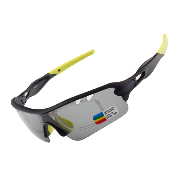 Cycling Biking Sunglasses with 5 Interchangeable Lenses UV Protection,MTB Road