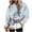 #0034-Light Blue, variant on Uootdi Christmas Hoodies for Women Gift Fleece Christmas Classic Print Long Sleeve Sweatshirt Baggy Drawstring Pullover Winte r Warm Sweaters with Pocket
