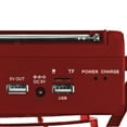 thumbnail image 4 of QFX R-37 Black Rechargeable Solar 6 Band Radio with Flashlight AM, FM & SW 1-4 & Phone Charger, 4 of 8