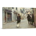 thumbnail image 1 of ARTCANVAS John Singer Sargent Street In Venice Canvas Art Print by John Singer Sargent - Size: 26" x 18" (0.75" Deep), 1 of 9