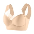 thumbnail image 2 of dgysar Full Coverage Bras for Women Seamless No Underwire Support and Lift Comfortable Pushup Bras for Older Women Comfortable Sleep Yoga Gym Sport Complexion 48, 2 of 6
