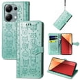 thumbnail image 4 of Funda Cartera FOXDOCK para Xiaomi Redmi Note 13 PRO 4G , Flip PU con Relieve de Gatos y Perros, Tarjetero y Soporte, 4 of 6