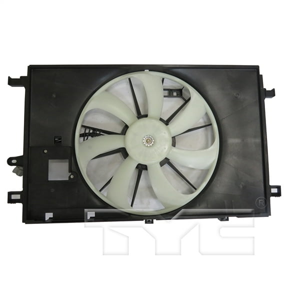 TYC 624210 Dual Radiator And Condenser Fan Assembly Fits select: 2018-2020 TOYOTA C-HR