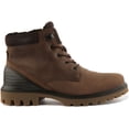 thumbnail image 2 of Ecco Tredtray Men's Hydromax Waterproof Leather Ankle Boot In Coffee Size 6/6.5, 2 of 6