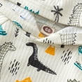 thumbnail image 6 of Ketyyh-chn99 Baby Boys Dinosaurs Hoodie Boy Girls Baby Boys Girls Sweatshirts Fleece Crewneck Pullover Winter Sweaters Tops Size for 2-3 Years,White, 6 of 7