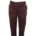 thumbnail image 3 of Max Studio London Womens Roxanne Casual Cropped Pants, Purple, 12, 3 of 3