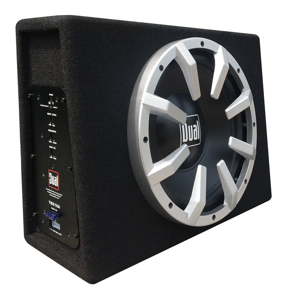Dual Electronics TBX10A 10 quot Enclosed Subwoofer with Built in 300 Watt 