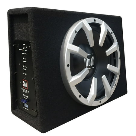 Dual Electronics TBX10A 10" Enclosed Subwoofer with Built-in 300 Watt Amplifier