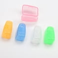thumbnail image 5 of Funda de Cabezal de Cepillo de Dientes de Viaje Portátil, Tapas Protectores, Limpiador de Cepillo, 5 piezas, 5 of 5