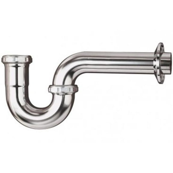 Keeney 1-1/2 in. Dia. Chrome Plated Brass P Trap