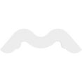 thumbnail image 2 of Ekena Millwork 48"W x 28"H x 1"P (14/12) Pitch Midway Architectural Grade PVC Gable Pediment, 2 of 5