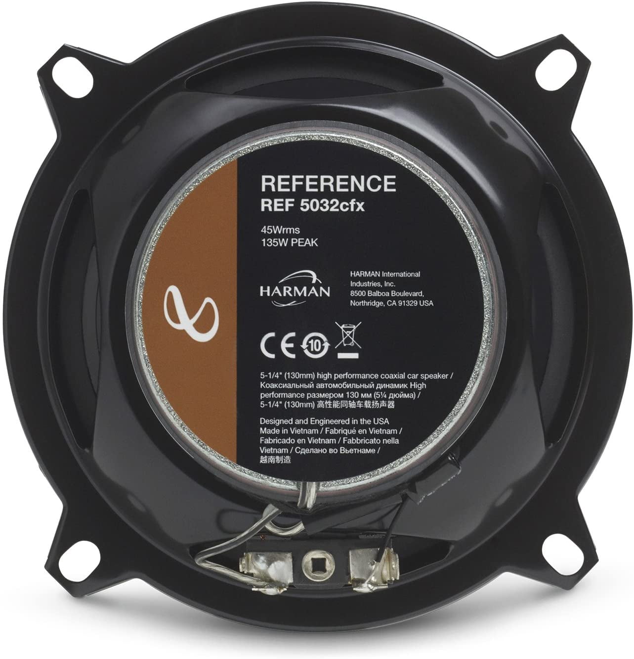 Free Shipping! Infinity Reference 5032CFX- 5.25” Two-way car audio