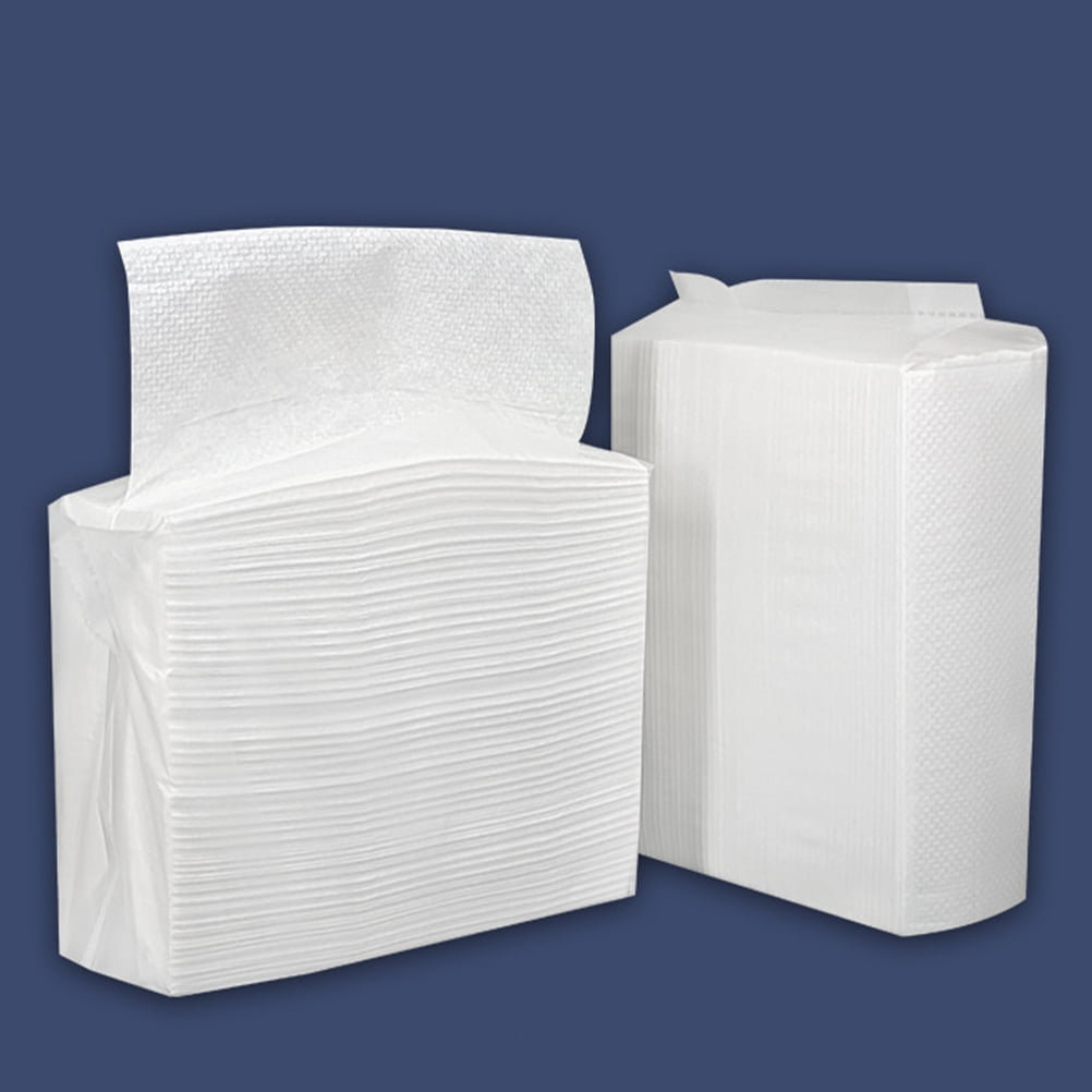 ibasenice Bulk White Paper Towel Refill Water Absorbent for Bathroom Towels