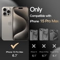 thumbnail image 2 of JETech Case for iPhone 15 Pro Max 6.7-Inch Compatible with MagSafe, Heavy Duty Dual-Layer Rugged Protection, Shockproof Protective Tough Phone Magnetic Cover (Mint Green), 2 of 6