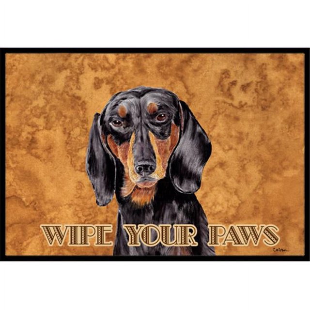 Carolines Treasures SC9139MAT Paillasson Intérieur & Extérieur 18 x 27 Po. Dachshund