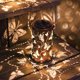 thumbnail image 1 of Decoración del hogar, decoración de habitaciones, faroles solares colgantes para exteriores, faroles decorativos de metal ahuecados, luz LED decorativa para jardín, decoración delicada para patio, far, 1 of 6
