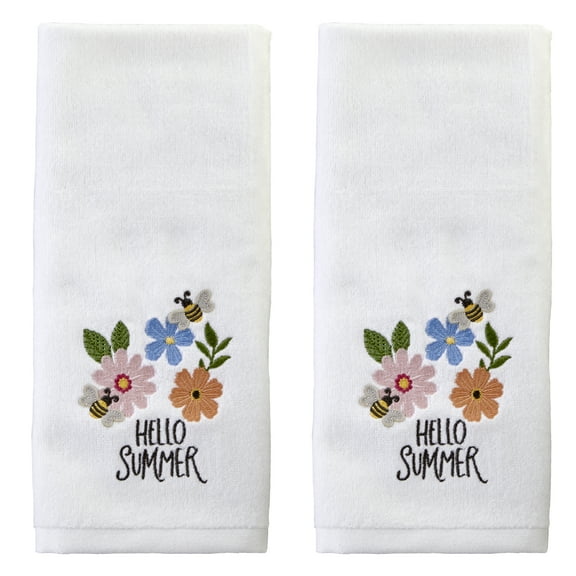 SKL HOME HELLO SUMMER 2 PC HAND TOWEL