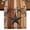 brown, variant on Texas Star Vintage 72 Inch Table Runner, Berry Yellow Brown Wooden Farmhouse Dresser Scarf Cotton & Linen Tablerunner for Dining/Kitchen Island/Holiday Party Décor 13" x 72"