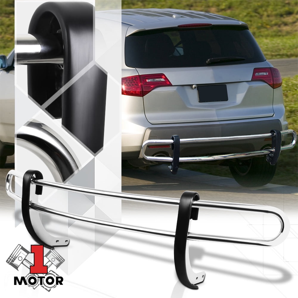 Chrome 1.25"Stainless Steel Tube Rear Bumper Protector Guard for 0713