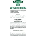 thumbnail image 3 of Omega FILTER Filter Pack for Omega Juicers Models 1000 9000 500, 200-Pack, 3 of 4