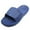 Navy Blue, variant on Ventana Men's Slides Casual Slip On Sandals House Indoor/Outdoor Shower Shoes