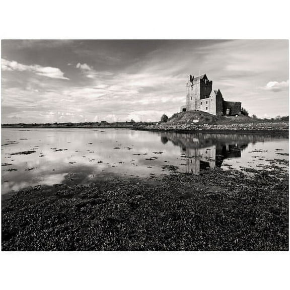 Trademark Fine Art "Irish Castle" Canvas Art by Pierre Leclerc