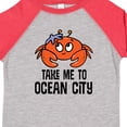thumbnail image 4 of Inktastic Ocean City Maryland Cute Crab Boys or Girls Toddler T-Shirt, 4 of 5