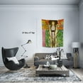 thumbnail image 1 of 3S Brother's World Classic Art Masterpiece Tapestry Series - Gustav Klimt - Adele Bloch Bauer 2 Classical Art Tapestry Antique Vintage Collection Home Décor - Made in Turkey (55"Wx51"L), 1 of 4