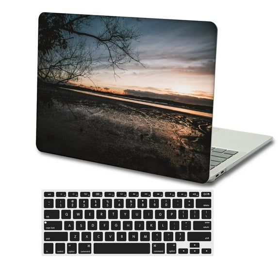 KSK KAISHEK Only Compatible MacBook Pro 14 inchs Case 2021/2022/2023 Rel. Model A2779 M2 & A2442 M1, Plastic Hard Case Shell Cover + Black Keyboard Cover, Blue series A 0508