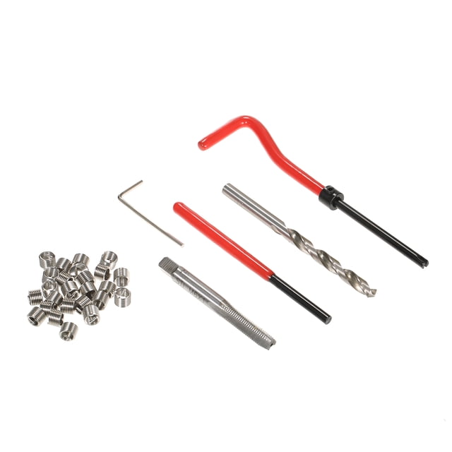 Thread Insert Kit,M12 M14 Helicoil * 1 Helicoil Car Car Coil Kit M5 M6 M14 Helicoil Car M12 M14 Coil Tool M6 M8 30pcs Kit M5 M8 M12 Tool M6 * Tool M7 * Dsfen Silver