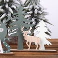 thumbnail image 3 of Nad de Madera Elk Sunnimix Escultura de Árbol de Navidad 2022, 3 of 5