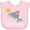 AD-Pink, variant on Panama City Beach Florida Vacation Boys or Girls Baby Bib