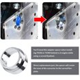 thumbnail image 3 of Guardoinrt Silver Flex Board Adapter Gasket Gasket LS3 LQ4 LT1 LS7 5.7 6.0 Hub Adapter 1Set, 3 of 6