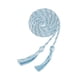 thumbnail image 3 of Collar de cordón de honor con doble borla de graduación para estudiantes de graduación, toga de graduación Azul, 3 of 10