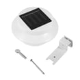 thumbnail image 1 of Lámpara solar de 3 LED para exteriores, montada en la pared, para jardín, patio, camino, valla (blanco frío), 1 of 5