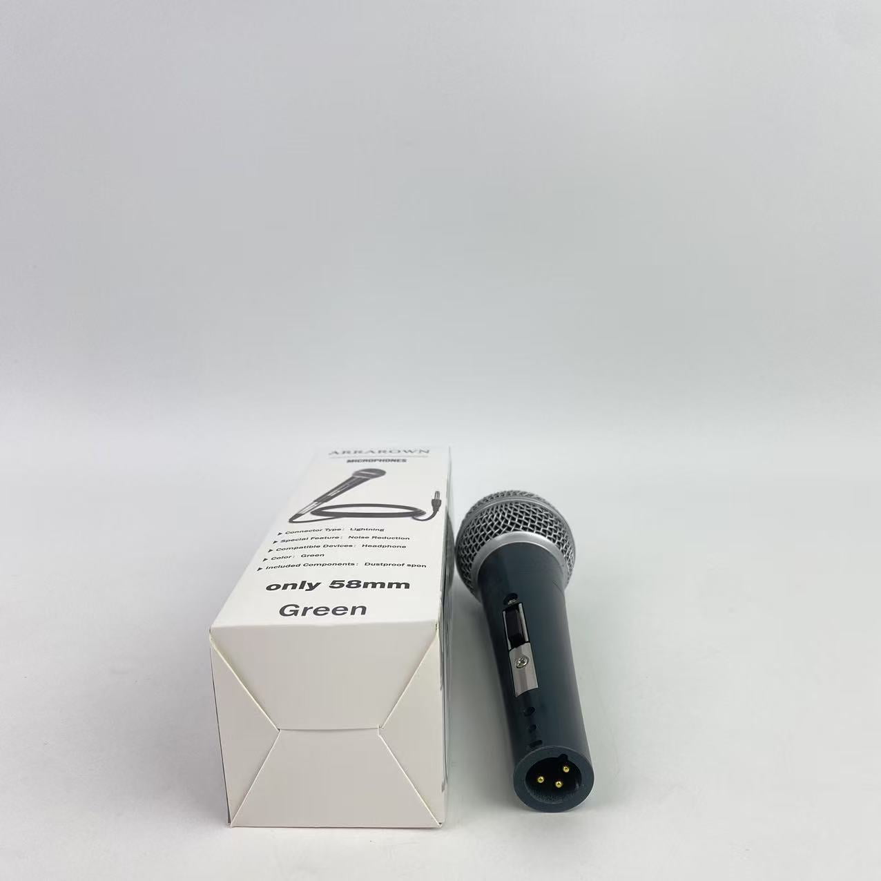 ARRAROWN Microphones,Dynamic Microphone - Professional Studio & Live Performance Cardioid Mic for Vocals, Podcasting, and Recording