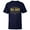 Navy, variant on Star Wars Best Big Bro in the Galaxy Family Trip Birthday- Short Sleeve T-Shirt for Kids - Customized-Navy