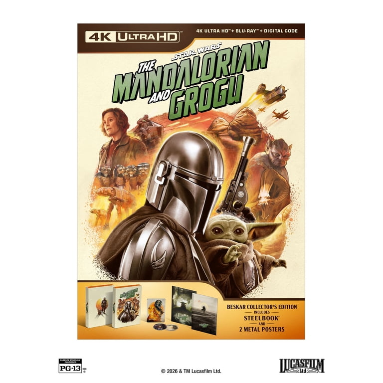 The Mandalorian and Grogu (Beskar Collector's Edition) (Steelbook
