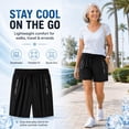 thumbnail image 6 of Ice Silk Cooling Stretch Quick-Dry Shorts, Breathable Ice Shorts for Women over 50, 6 of 7