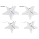 thumbnail image 5 of Cateissary Kit de moldes de estrellas para la parte del árbol de Navidad, suministros universales para manualidades en el hogar, molde Kits de decoración para fiestas tipo 3, 5 of 6
