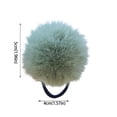 thumbnail image 3 of QIQUWOHUL Pom-Pom Hair Ties Elastic Hair Ties Hair Ponytail Holders Hair Band For Girls Toddlers Pigtail 10 Colors For Choose, 3 of 4