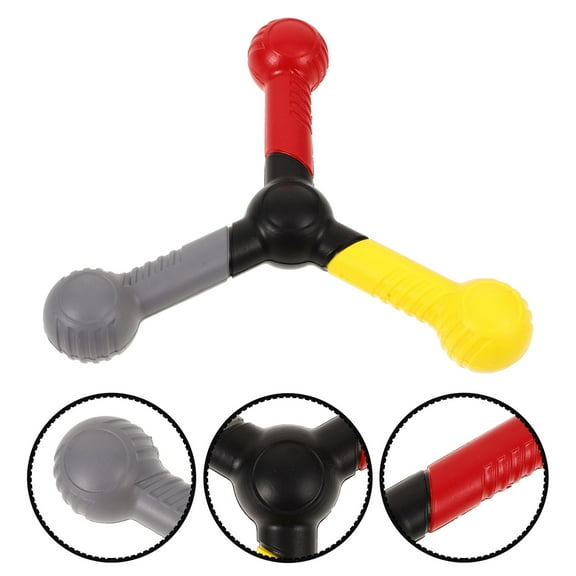 KALLORY 1Set Hand Eye Coordination For Solo Training Concave Convex Texture Grip Pu 11.79X11.79X1.57in