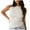 White, variant on AherBiu Womens Tank Tops Ribbed Knit Casual Tee Shirts Summer Slim Fitting Sleeveless Lightweight Crewneck Tank Tops