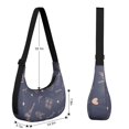 thumbnail image 4 of Eiffel Tower Crescent Crossbody Bag for Women Moon Shoulder Bag for Shopping Hiking Cycling Gym, 4 of 5